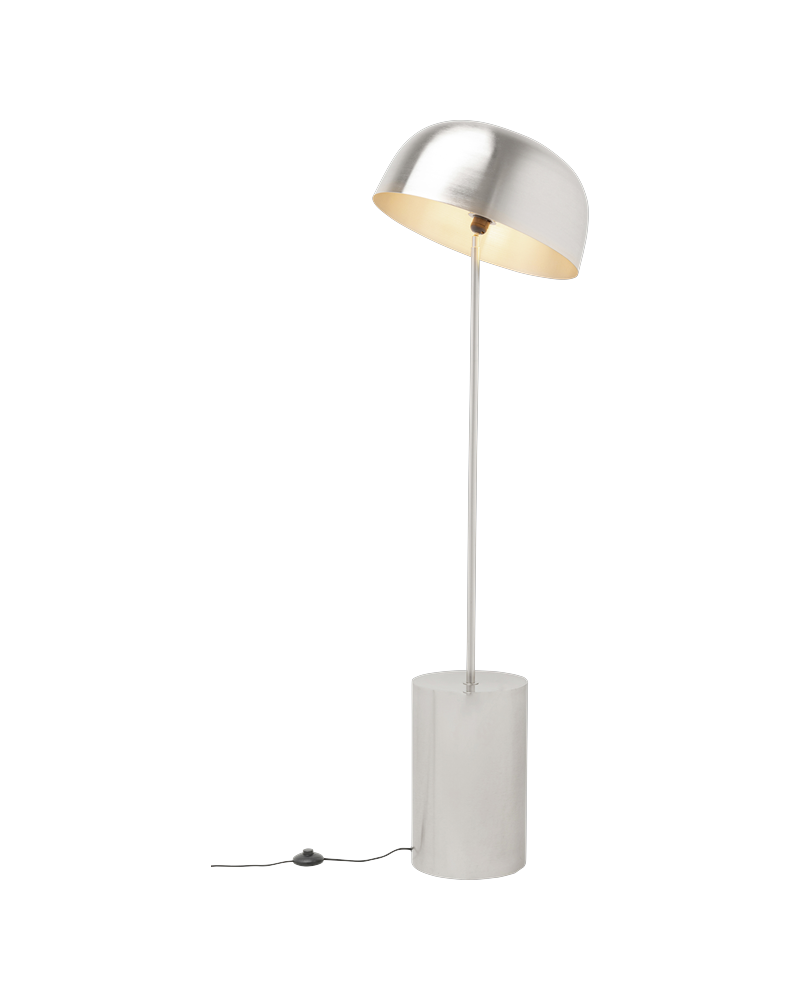 Kare - Floor Lamp Loungy Chrom 160cm