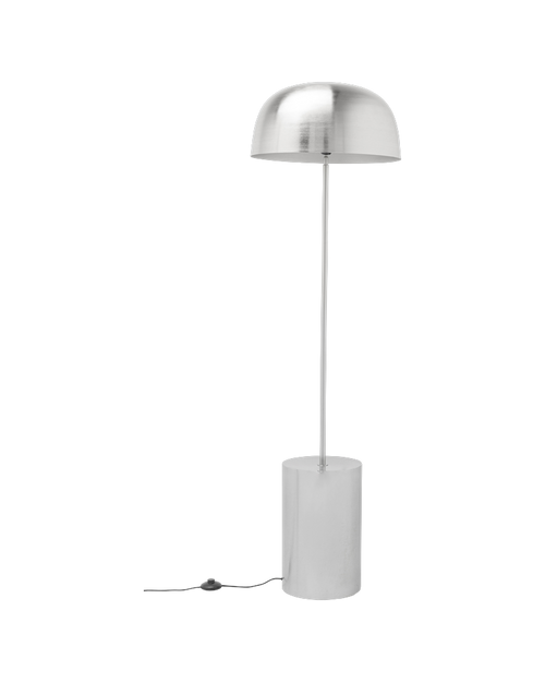Kare - Floor Lamp Loungy Chrom 160cm