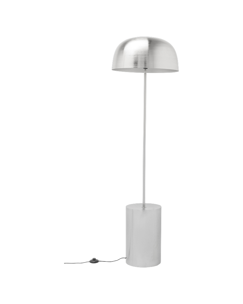 Kare - Floor Lamp Loungy Chrom 160cm