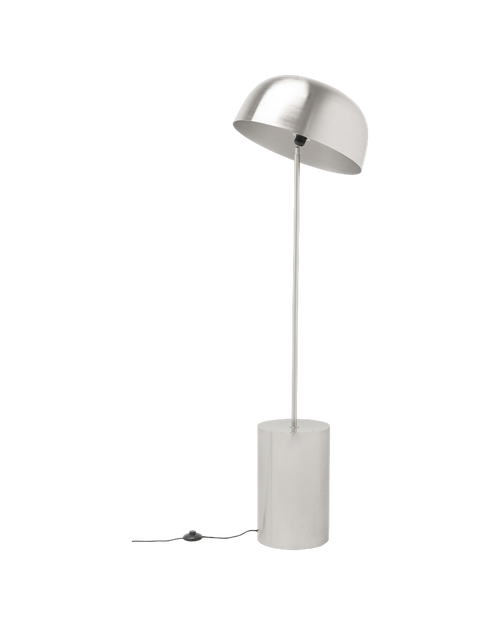Kare - Floor Lamp Loungy Chrom 160cm