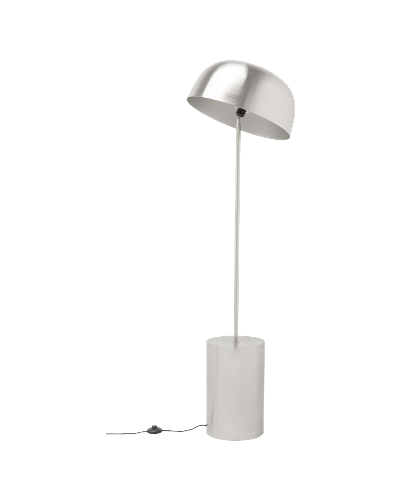 Kare - Floor Lamp Loungy Chrom 160cm