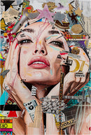 Kare - Glass Picture Artsy Portrait Front 80x120cm