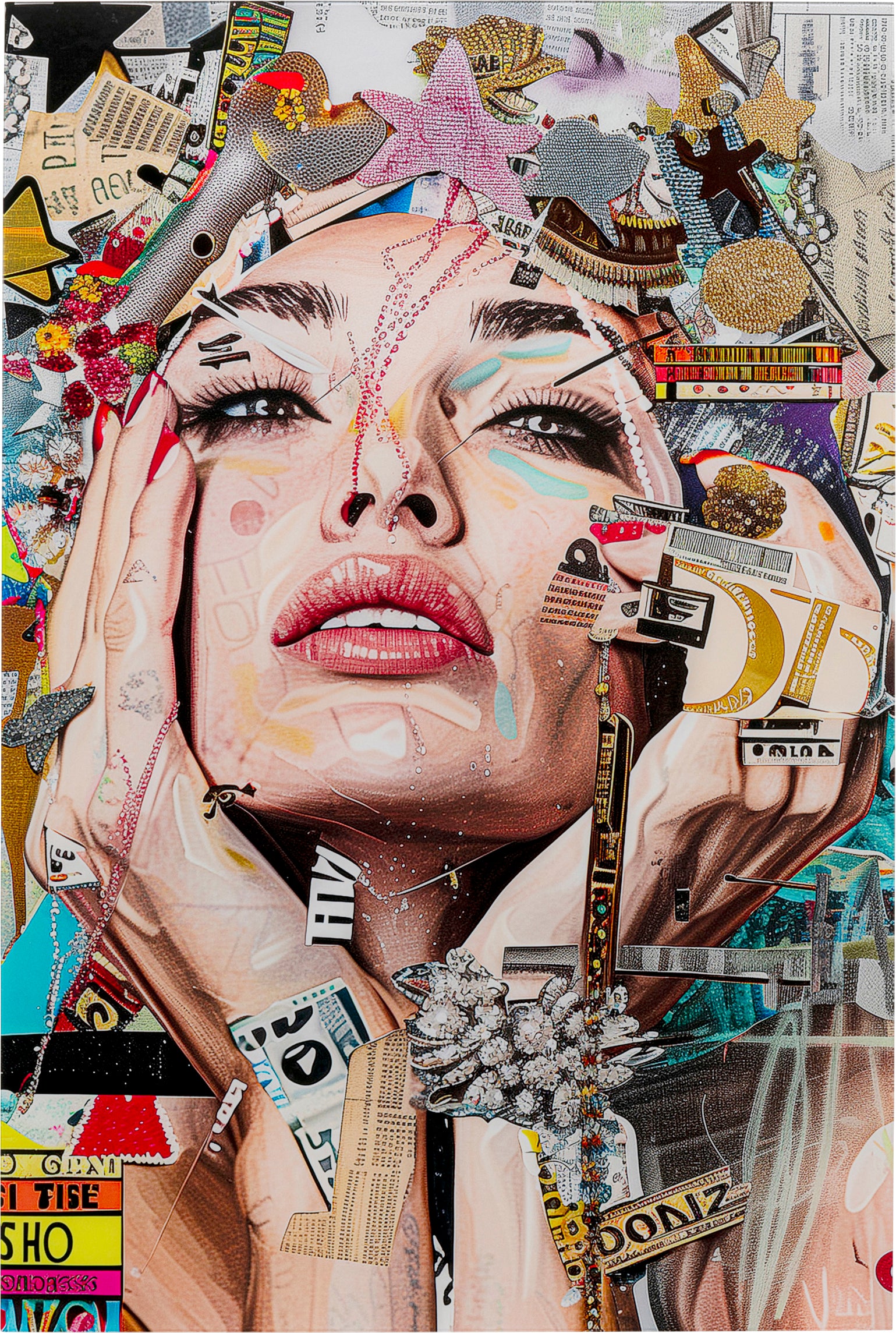 Kare - Glass Picture Artsy Portrait Front 80x120cm
