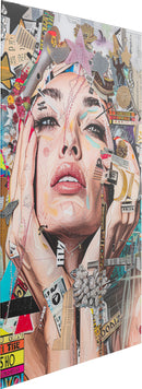 Kare - Glass Picture Artsy Portrait Front 80x120cm