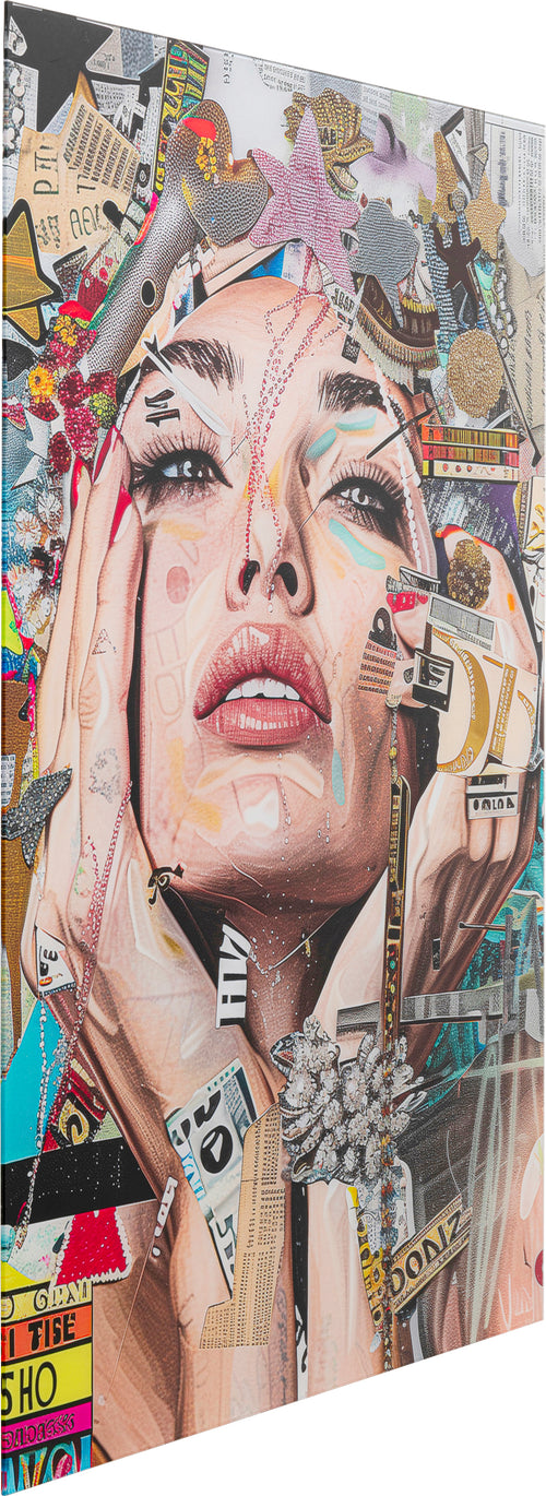 Kare - Glass Picture Artsy Portrait Front 80x120cm