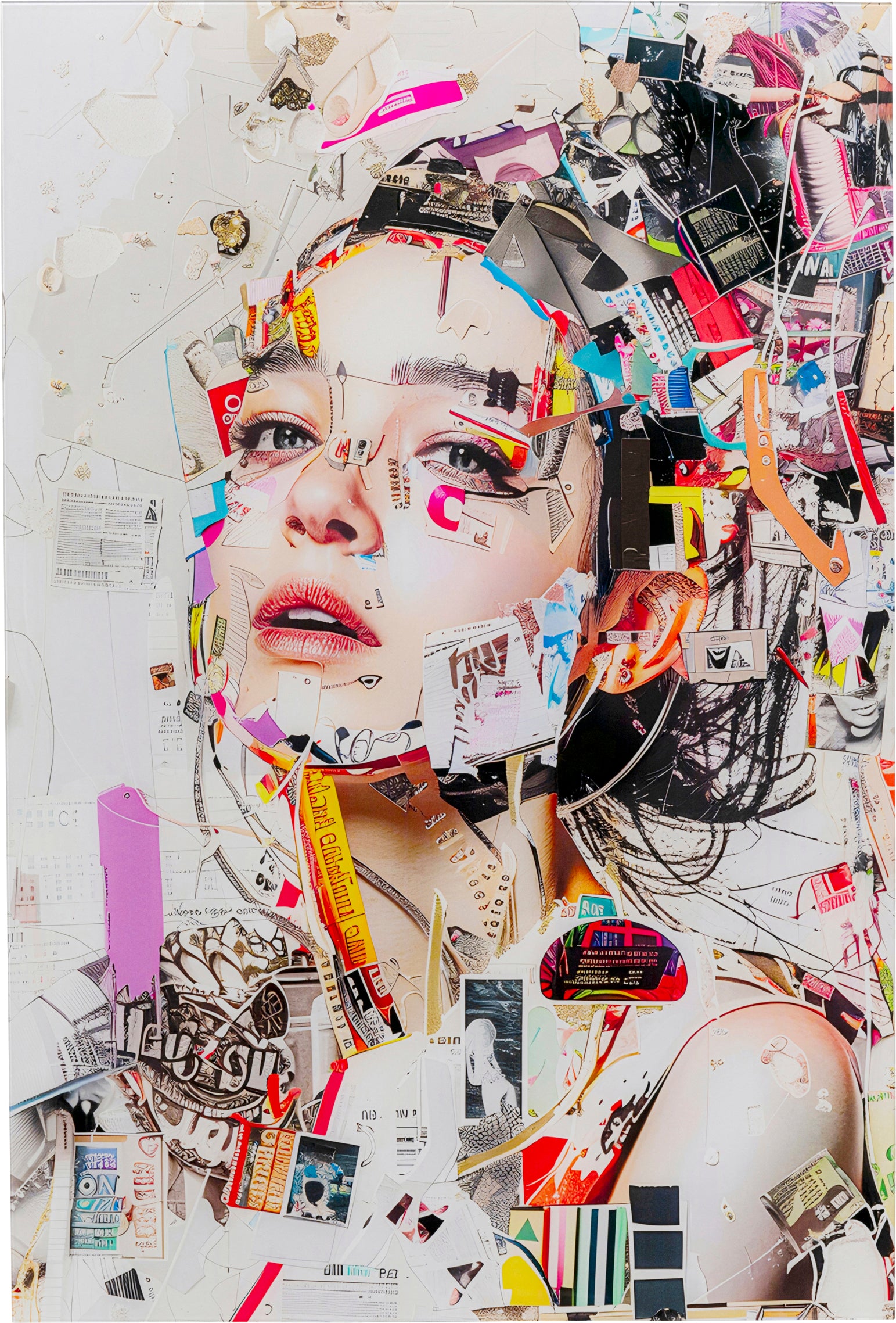 Kare - Glass Picture Artsy Portrait Side 80x120cm