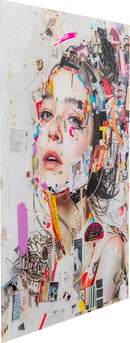Kare - Glass Picture Artsy Portrait Side 80x120cm