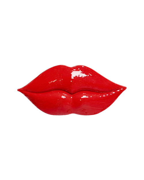 Kare - Deco Object Disco Lips 59cm
