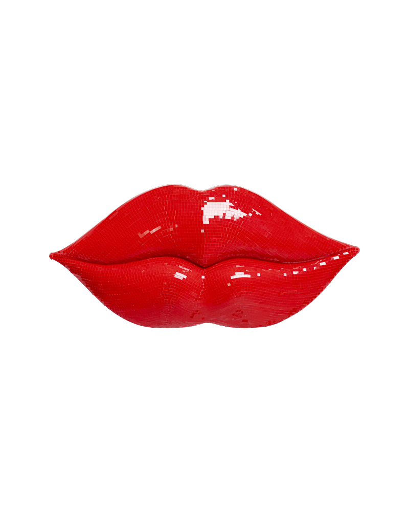 Kare - Deco Object Disco Lips 59cm