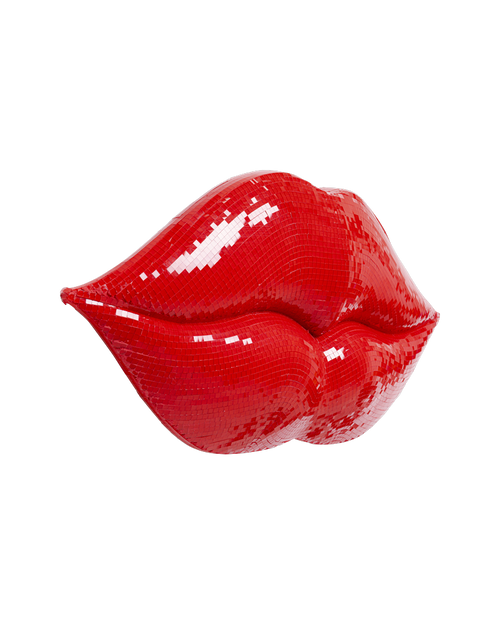 Kare - Deco Object Disco Lips 59cm