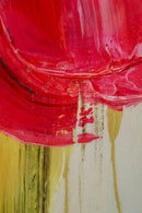 Kare - Framed Picture Abstract High Gloss Pink 160x120cm