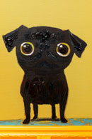 Kare - Framed Picture Sweet Dog Eyes 30x35cm