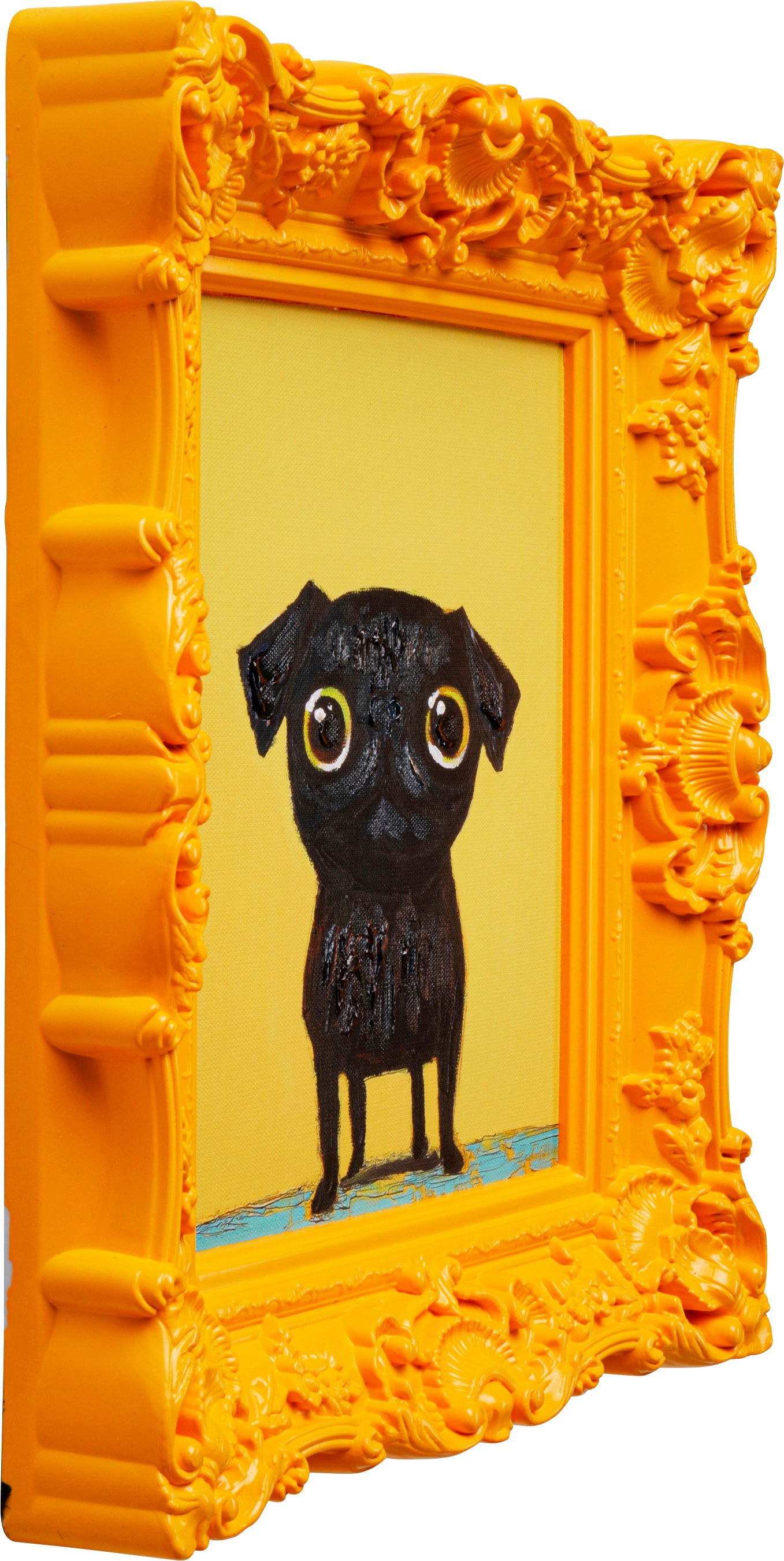 Kare - Framed Picture Sweet Dog Eyes 30x35cm