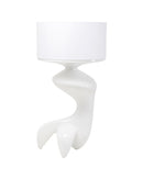Kare - Floor Lamp Erosia White 157cm