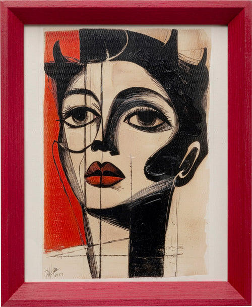 Kare - Framed Picture Portrait Modernism 22x27cm (2/Set)