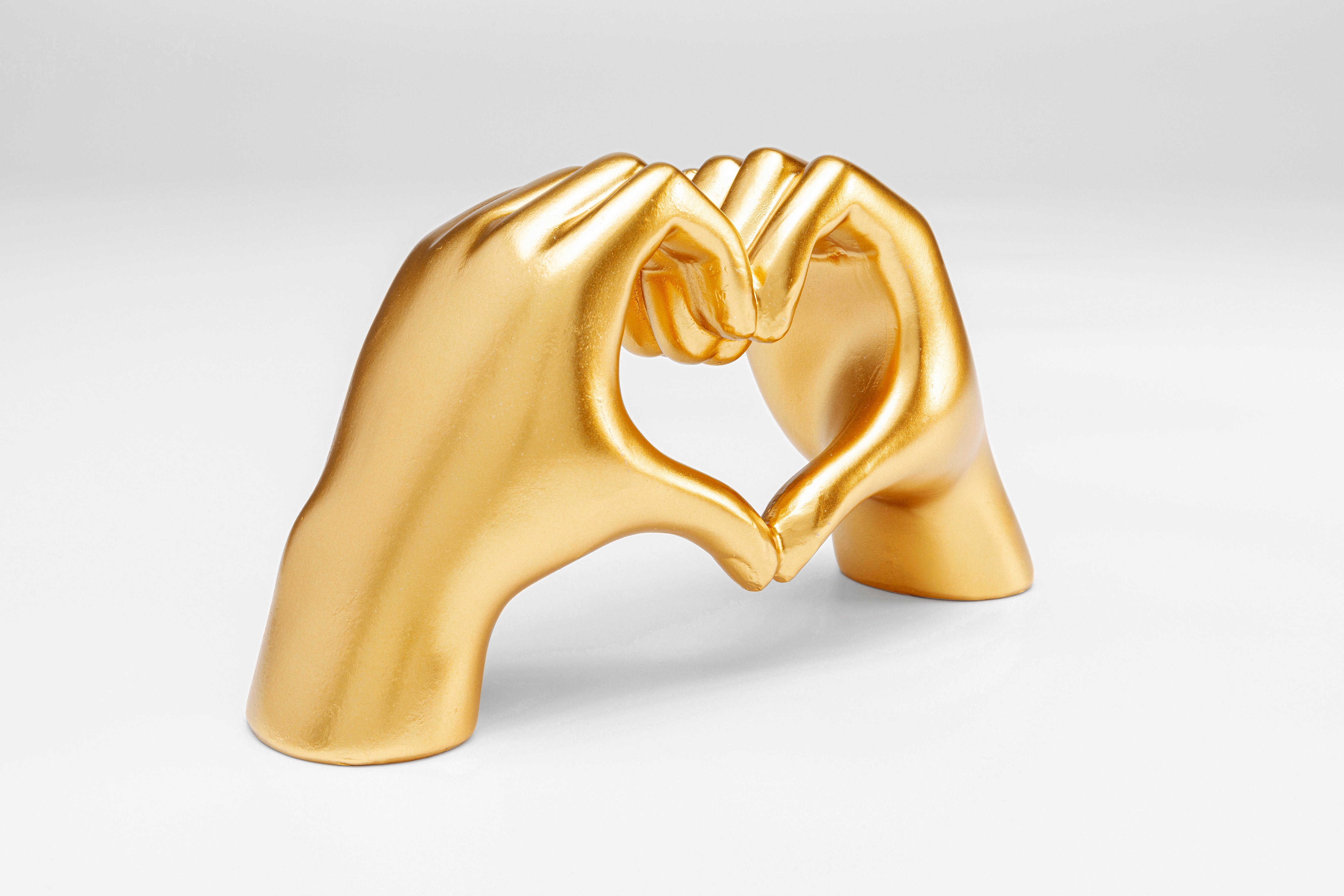 Kare - Deco Object Heart Hands 25cm