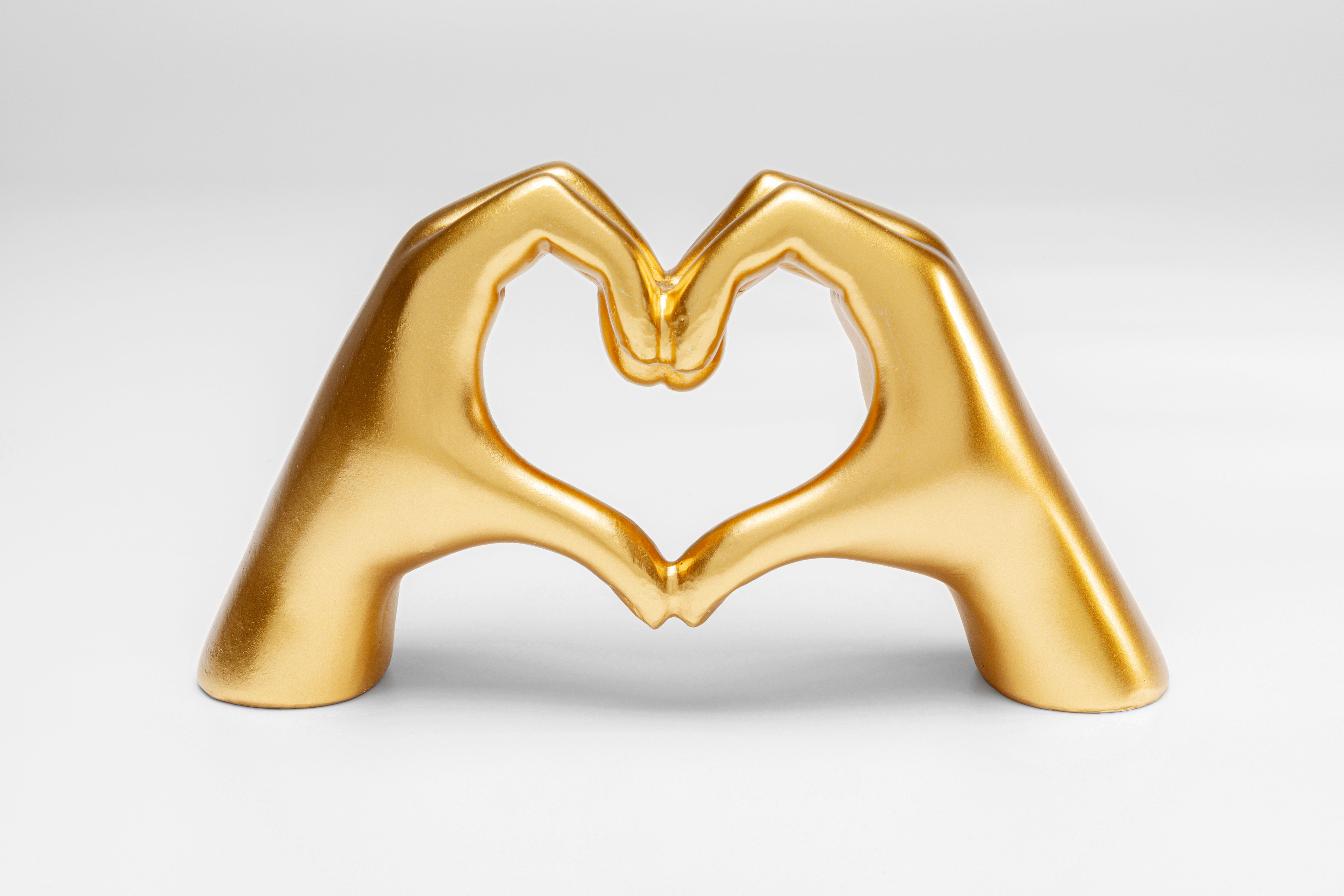 Kare - Deco Object Heart Hands 25cm
