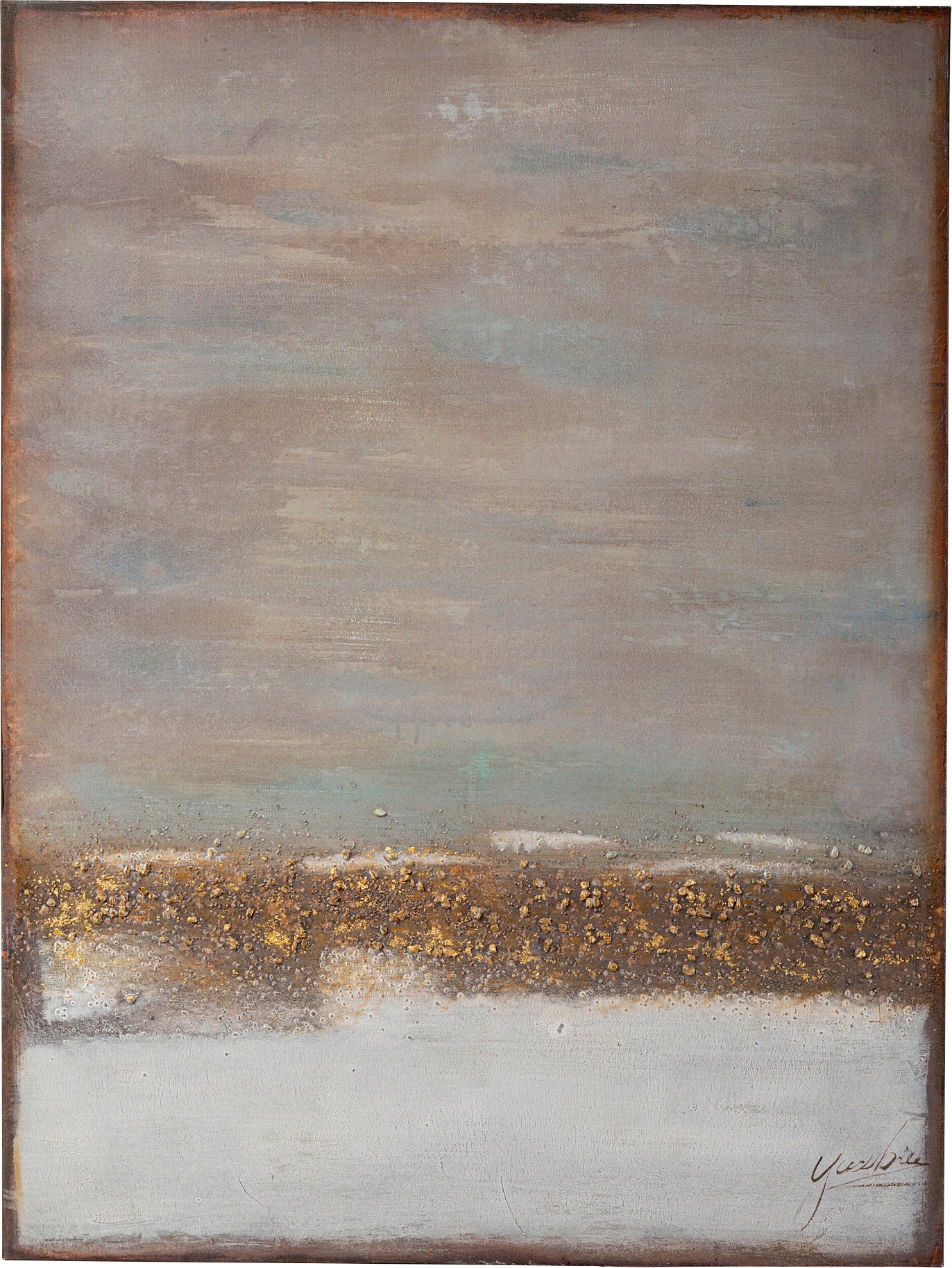 Kare - Canvas Picture Abstract Horizon 55x75cm