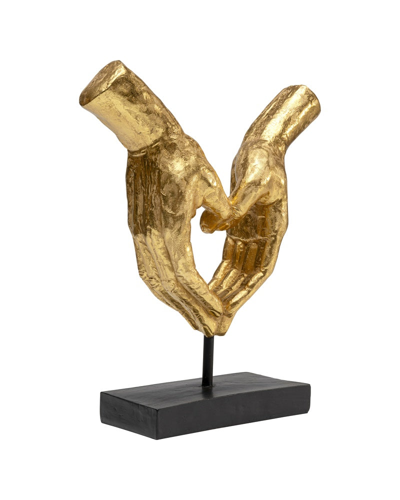 Kare - Deco Object Heart Hands 33cm