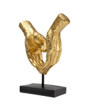 Kare - Deco Object Heart Hands 33cm