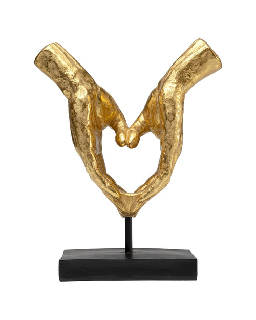 Kare - Deco Object Heart Hands 33cm