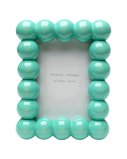 Kare - Picture Frame Bubble Turquoise 13x18cm