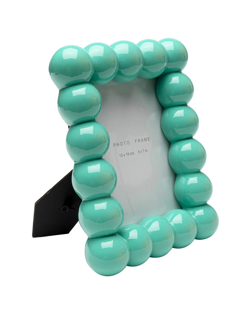 Kare - Picture Frame Bubble Turquoise 13x18cm