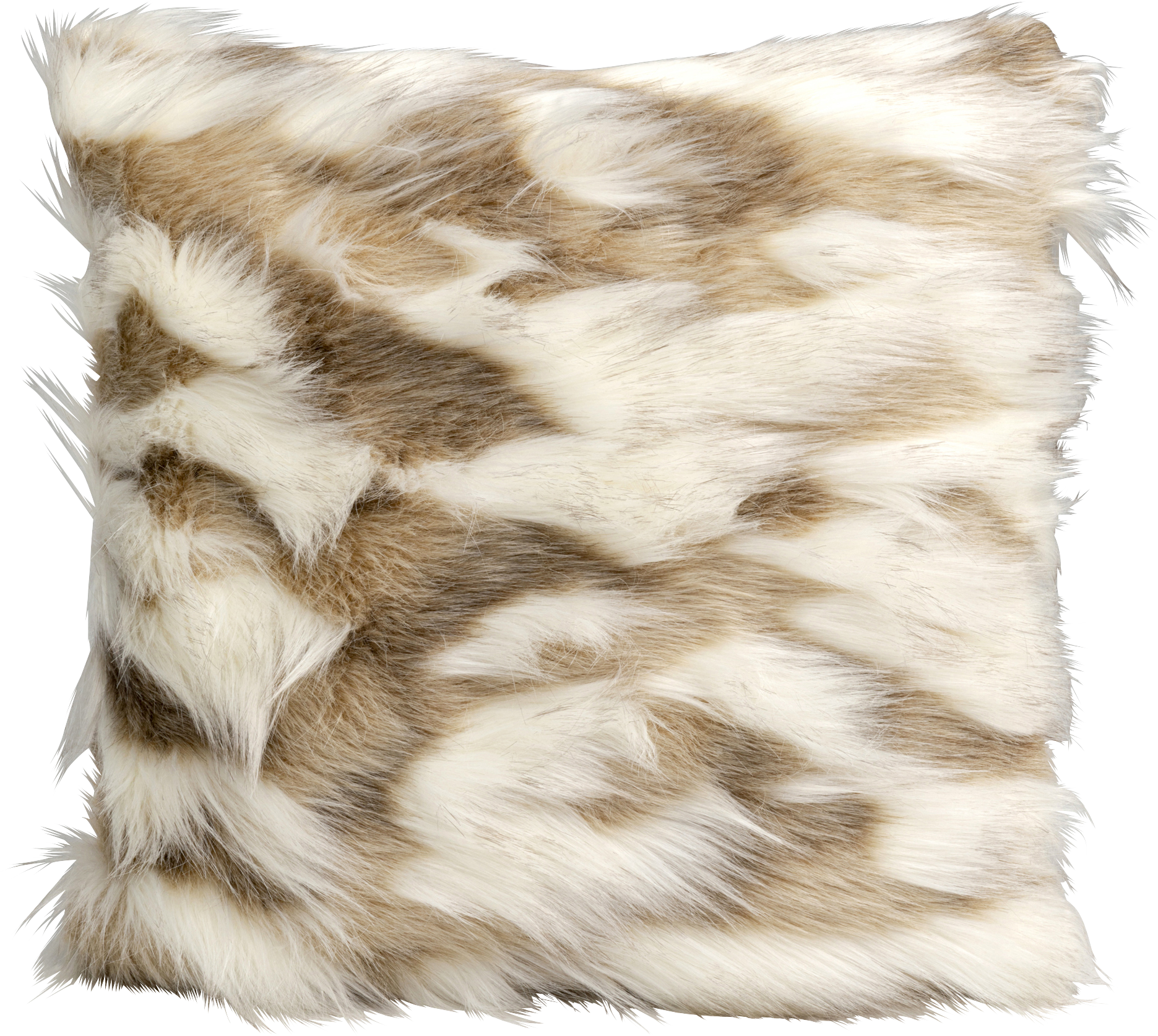 Kare - Cushion Shaky White 45x45cm