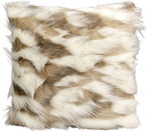 Kare - Cushion Shaky White 45x45cm