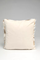 Kare - Cushion Shaky White 45x45cm