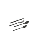 Kare - Cutlery Adella Shiny Black (16/part)