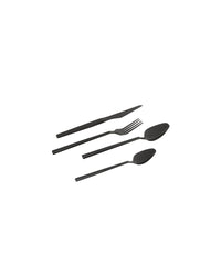 Kare - Cutlery Adella Shiny Black (16/part)