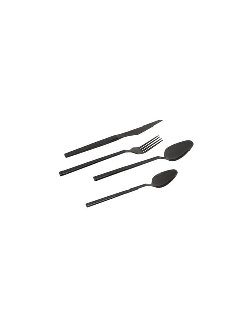Kare - Cutlery Adella Shiny Black (16/part)
