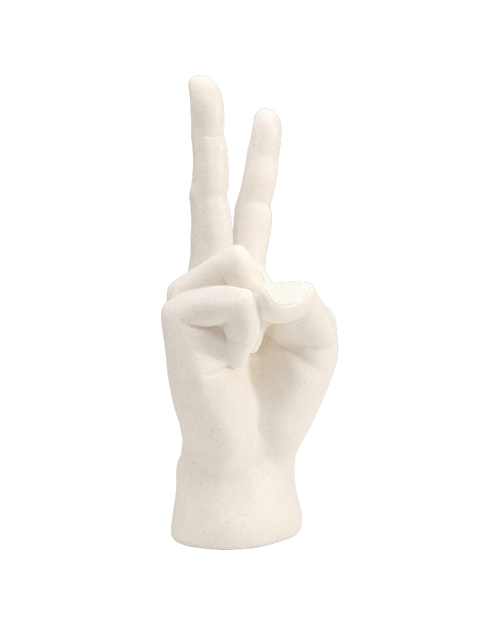 Kare - Deco Object Peace Hand 36cm