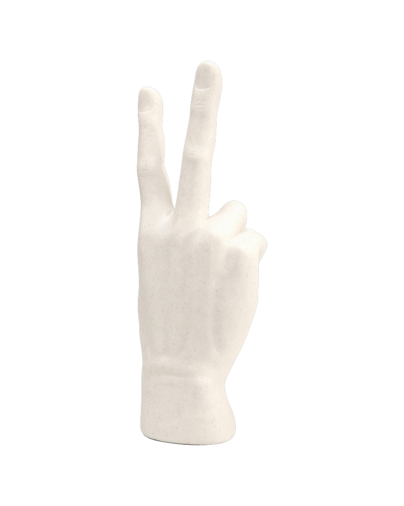 Kare - Deco Object Peace Hand 36cm
