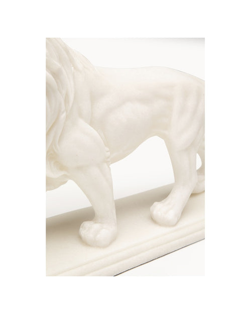 Kare - Deco Figurine Lion White 31cm