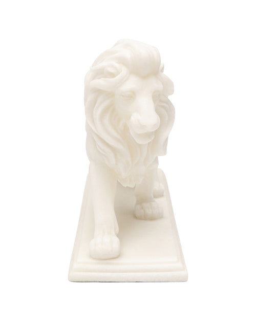 Kare - Deco Figurine Lion White 31cm