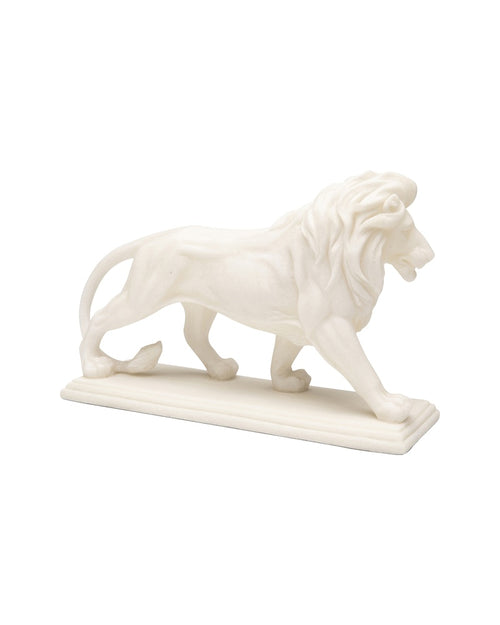 Kare - Deco Figurine Lion White 31cm