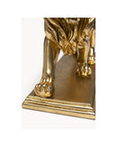 Kare - Deco Figurine Lion Gold 31cm