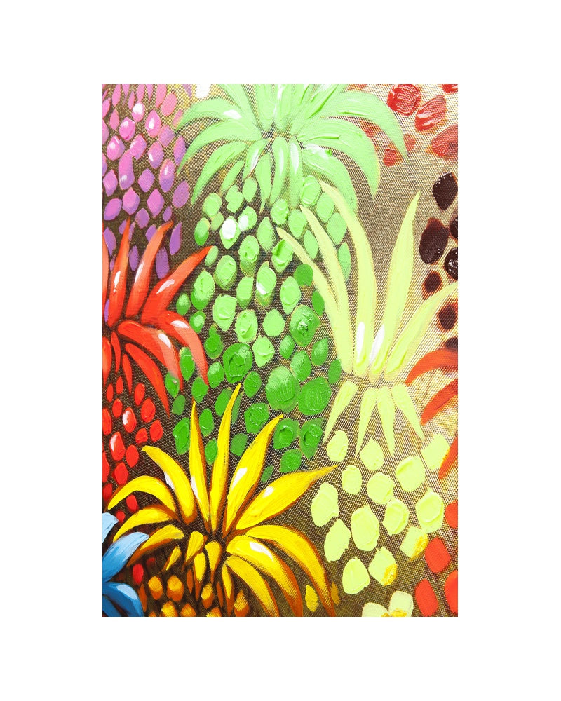 Kare - Canvas Picture Flower Elephant 120x90cm