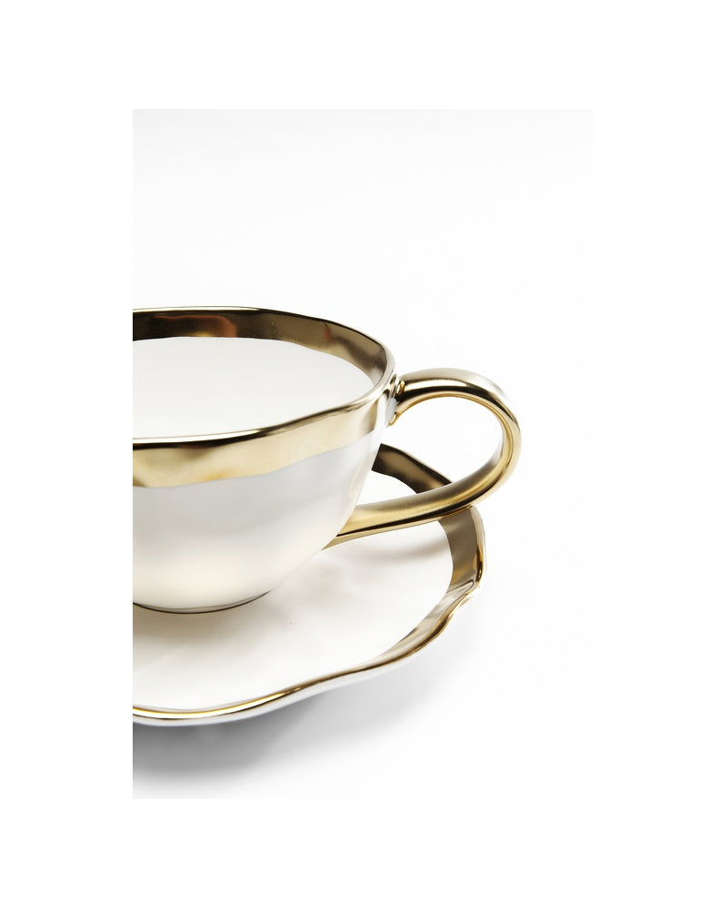 Kare - Coffee Cup with saucer Bell