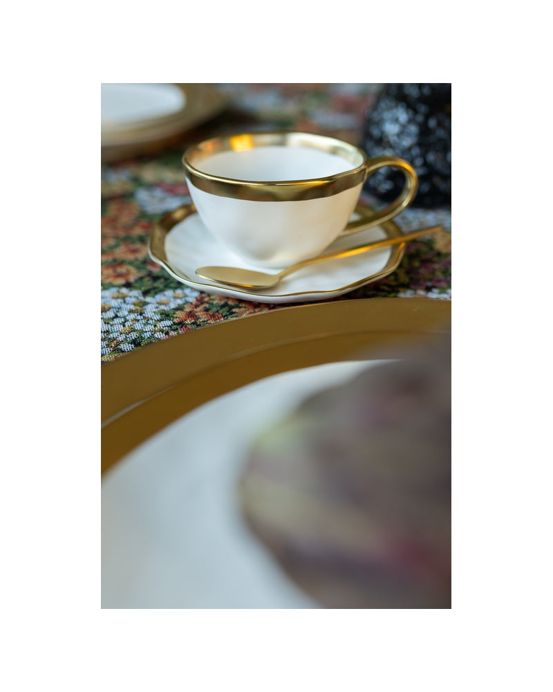 Kare - Coffee Cup with saucer Bell