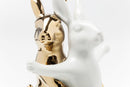 Kare - Deco Figurine Hugging Rabbits Medium
