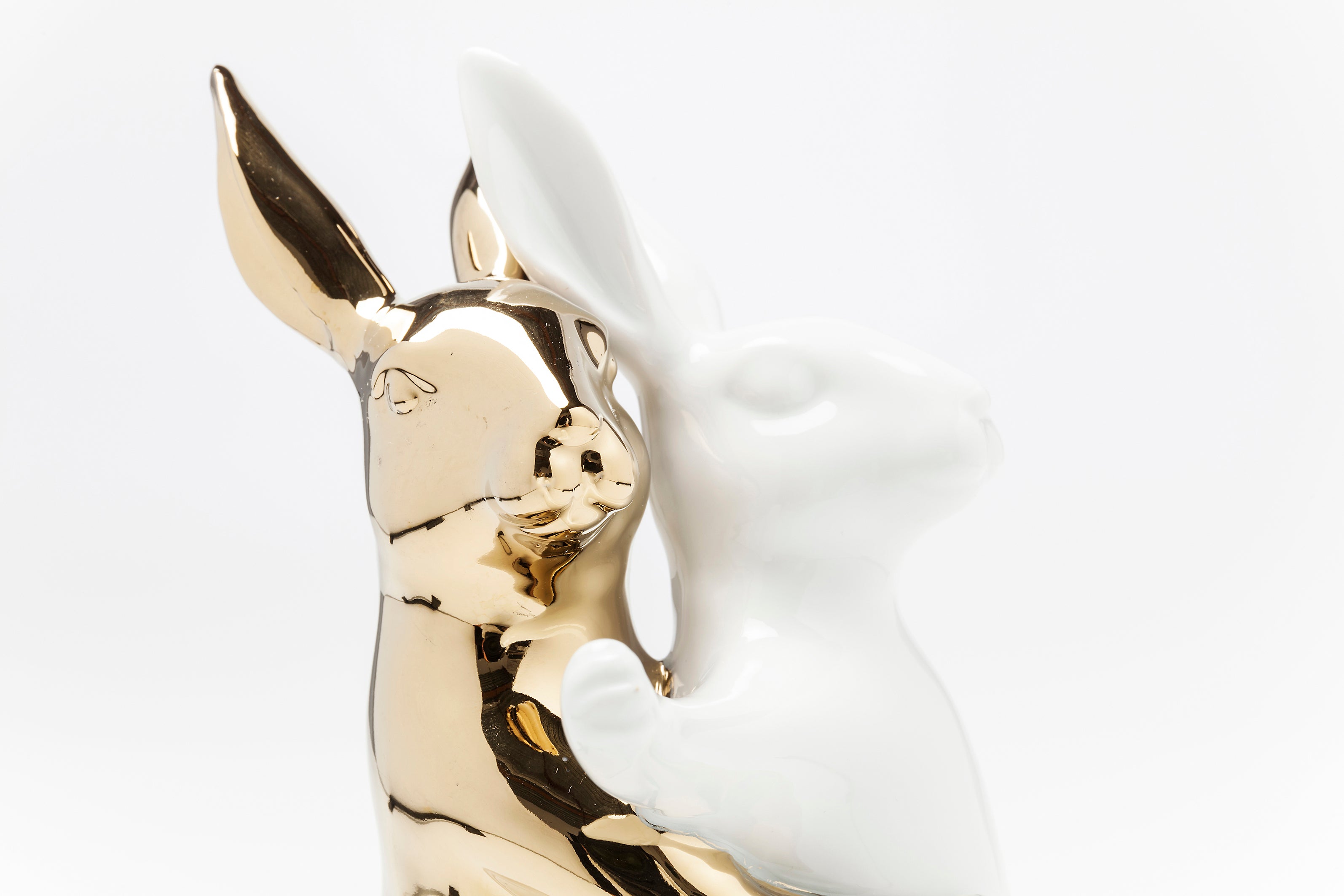 Kare - Deco Figurine Hugging Rabbits Medium