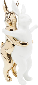 Kare - Deco Figurine Hugging Rabbits Medium