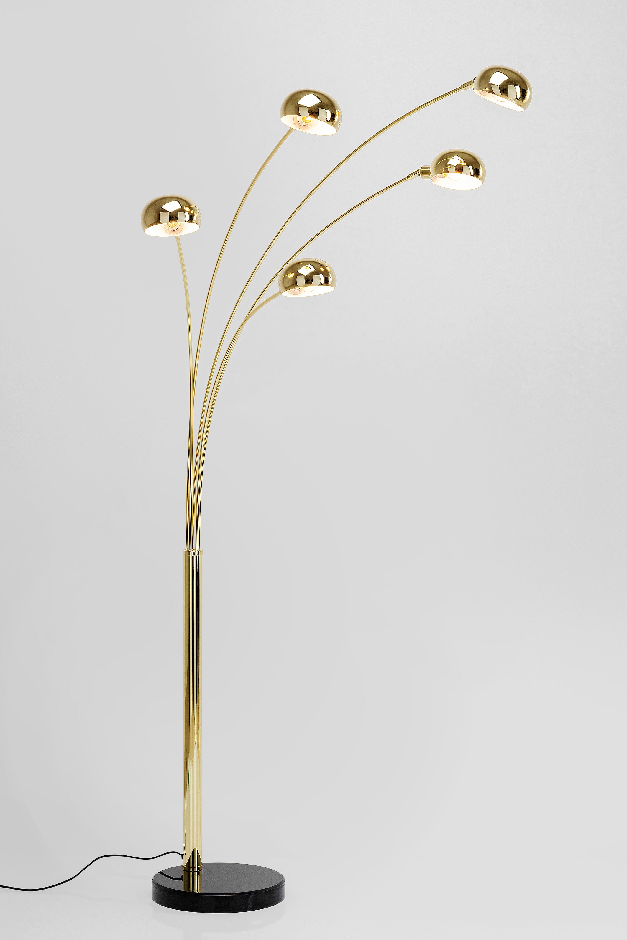 Kare - Floor Lamp Five Fingers Brass