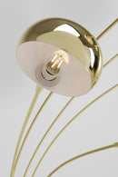 Kare - Floor Lamp Five Fingers Brass