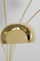 Kare - Floor Lamp Five Fingers Brass