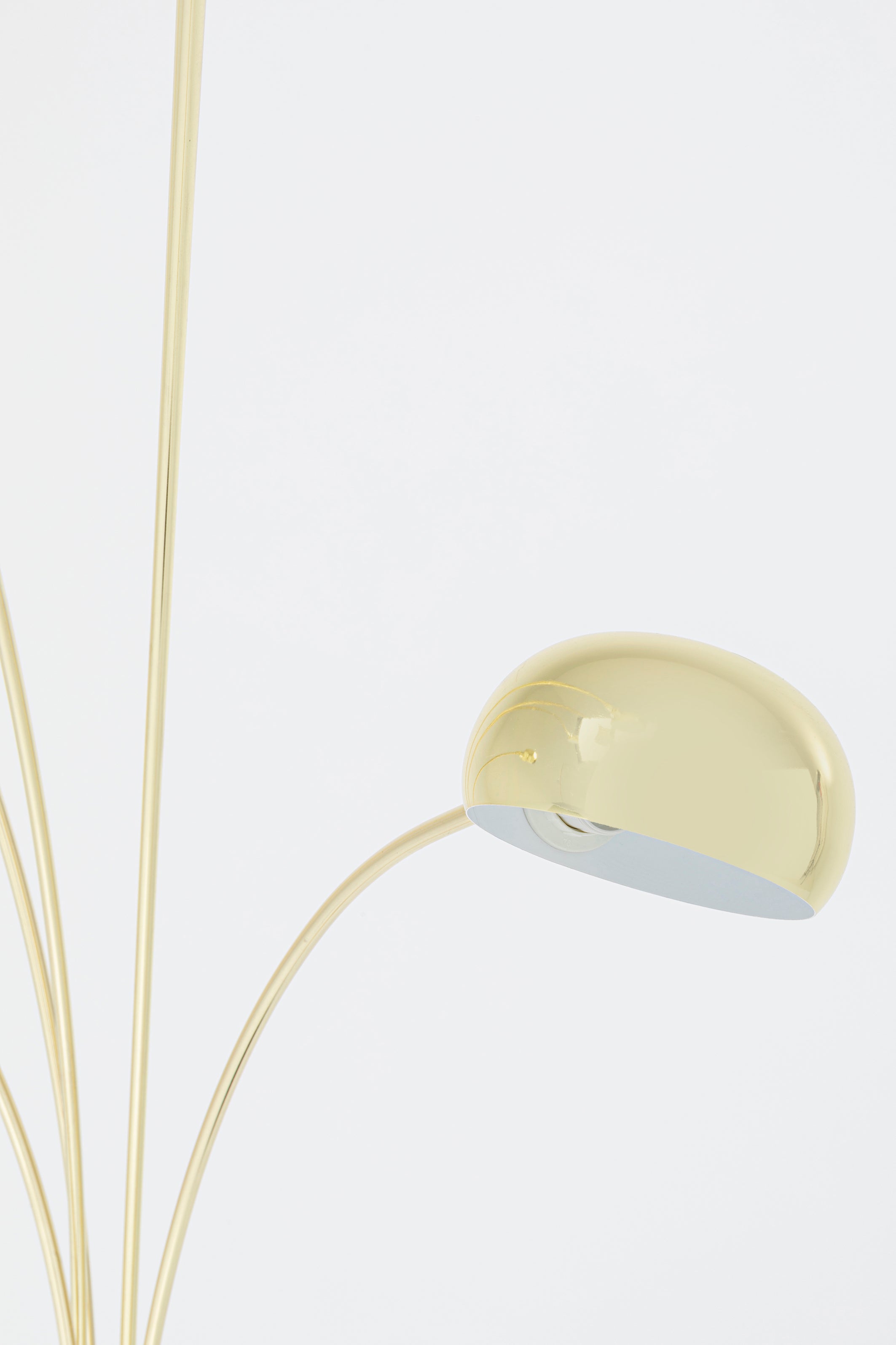 Kare - Floor Lamp Five Fingers Brass