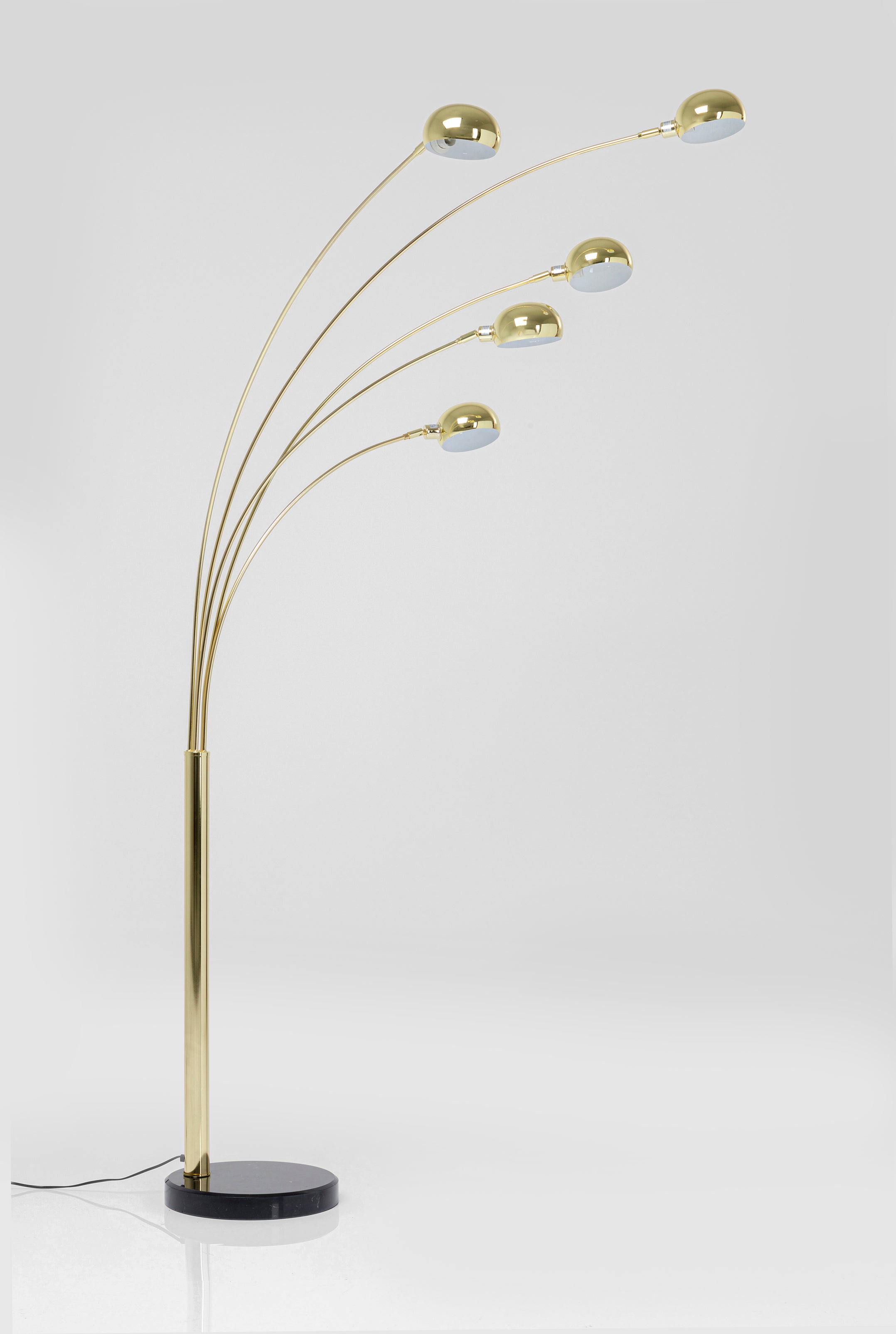 Kare - Floor Lamp Five Fingers Brass